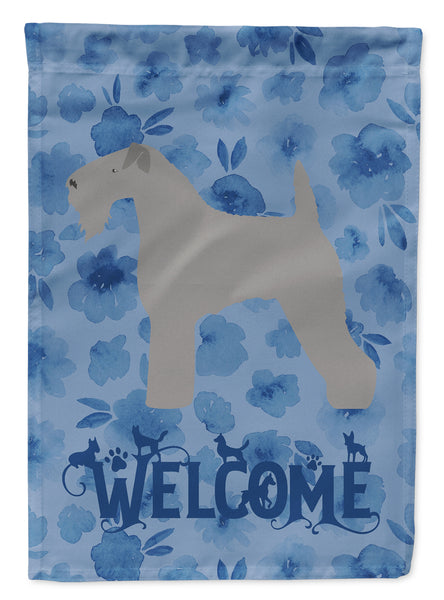 Kerry Blue Terrier Welcome Flag Garden Size CK6119GF