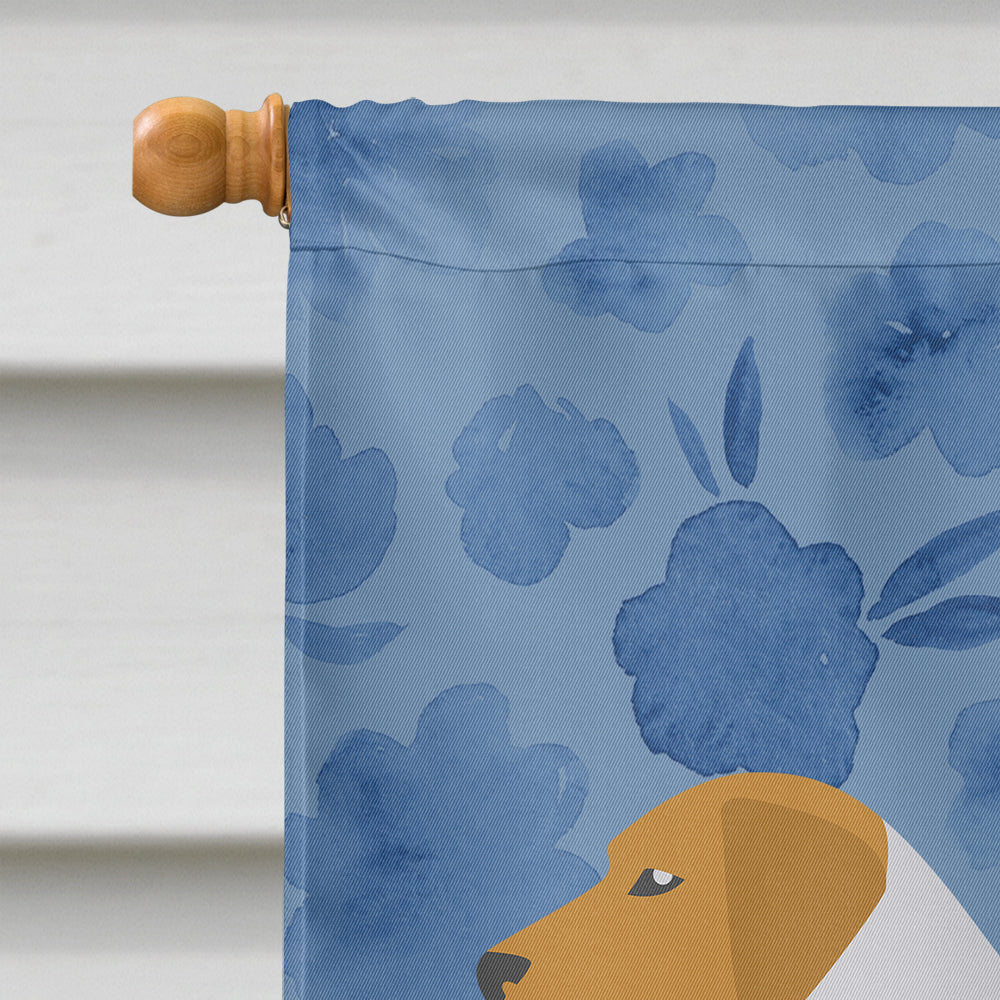 American Foxhound Welcome Flag Canvas House Size CK6125CHF  the-store.com.
