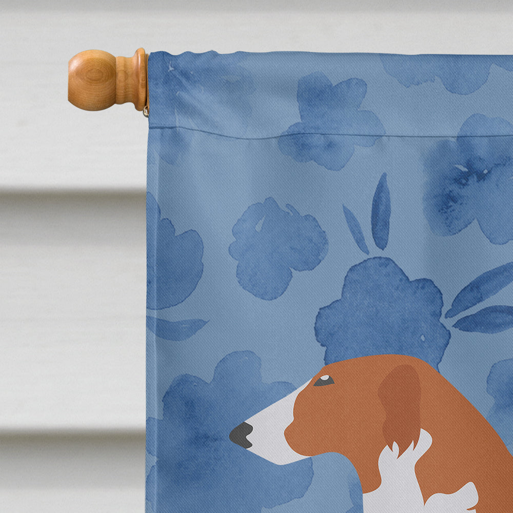 Borzoi Russian Greyhound Welcome Flag Canvas House Size CK6126CHF  the-store.com.