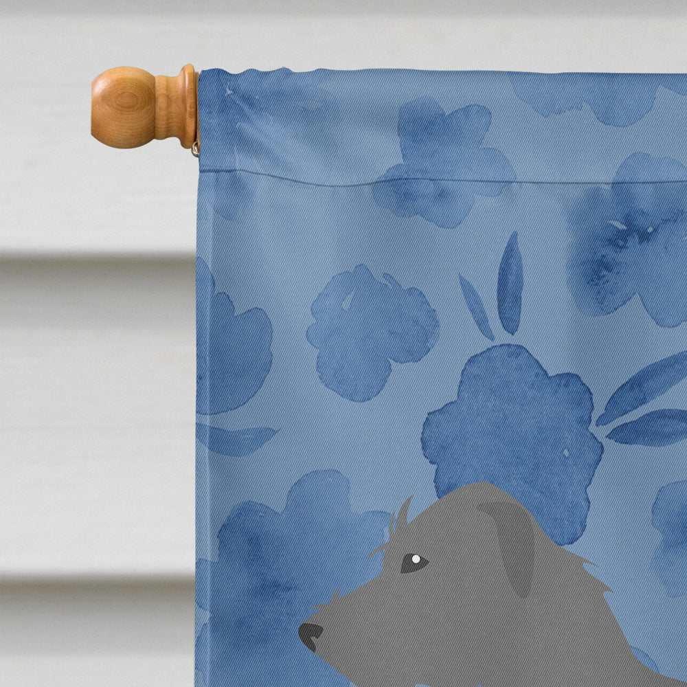 Irish Wolfhound Welcome Flag Canvas House Size CK6130CHF  the-store.com.