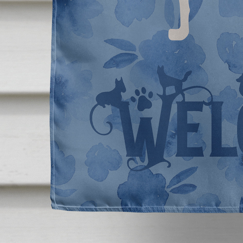 Greyhound Welcome Flag Canvas House Size CK6132CHF  the-store.com.