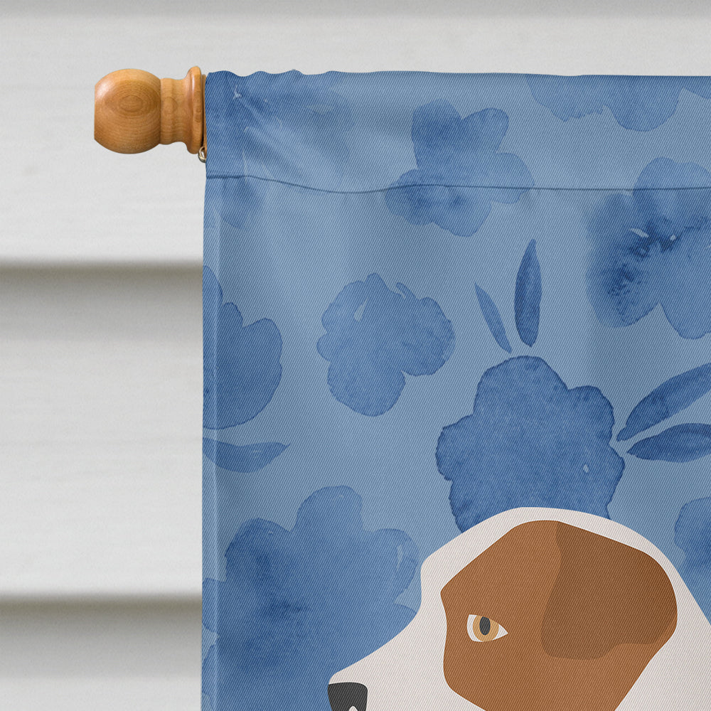 Jack Russell Terrier Welcome Flag Canvas House Size CK6134CHF  the-store.com.