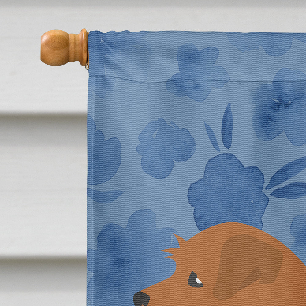 Norfolk Terrier Welcome Flag Canvas House Size CK6136CHF