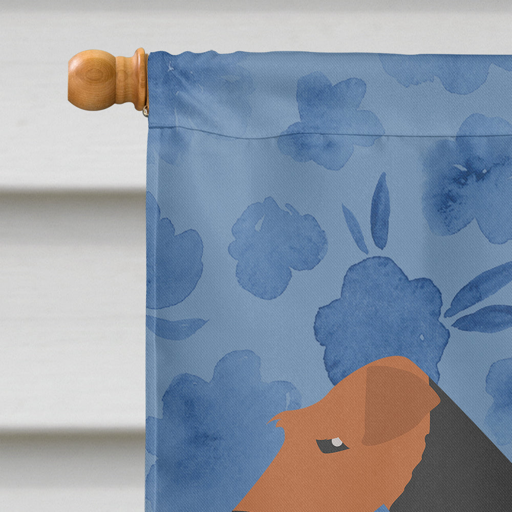 Airedale Terrier Welcome Flag Canvas House Size CK6184CHF  the-store.com.