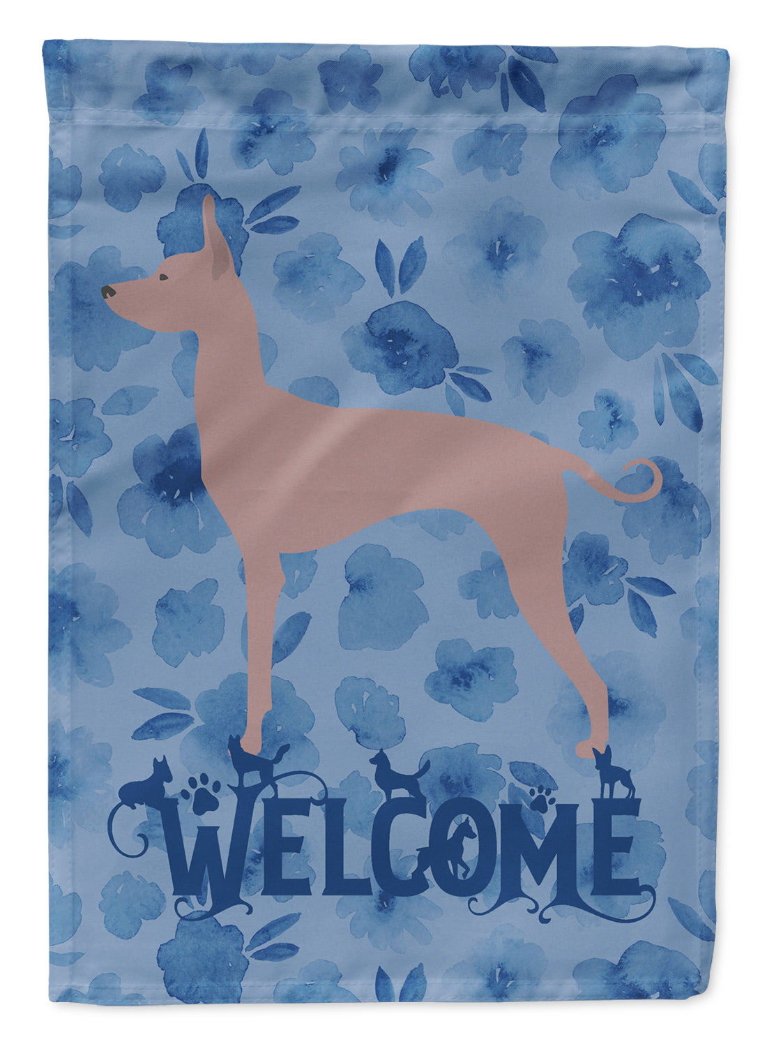 Dogo Argentino Welcome Flag Canvas House Size CK6194CHF  the-store.com.