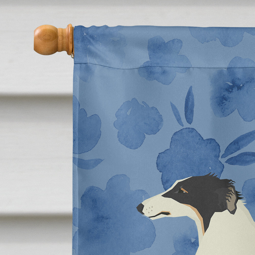 Borzoi Welcome Flag Canvas House Size CK6228CHF  the-store.com.