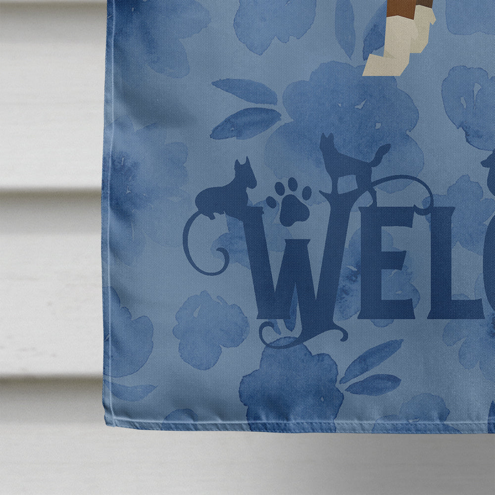 Boxer Welcome Flag Canvas House Size CK6230CHF  the-store.com.