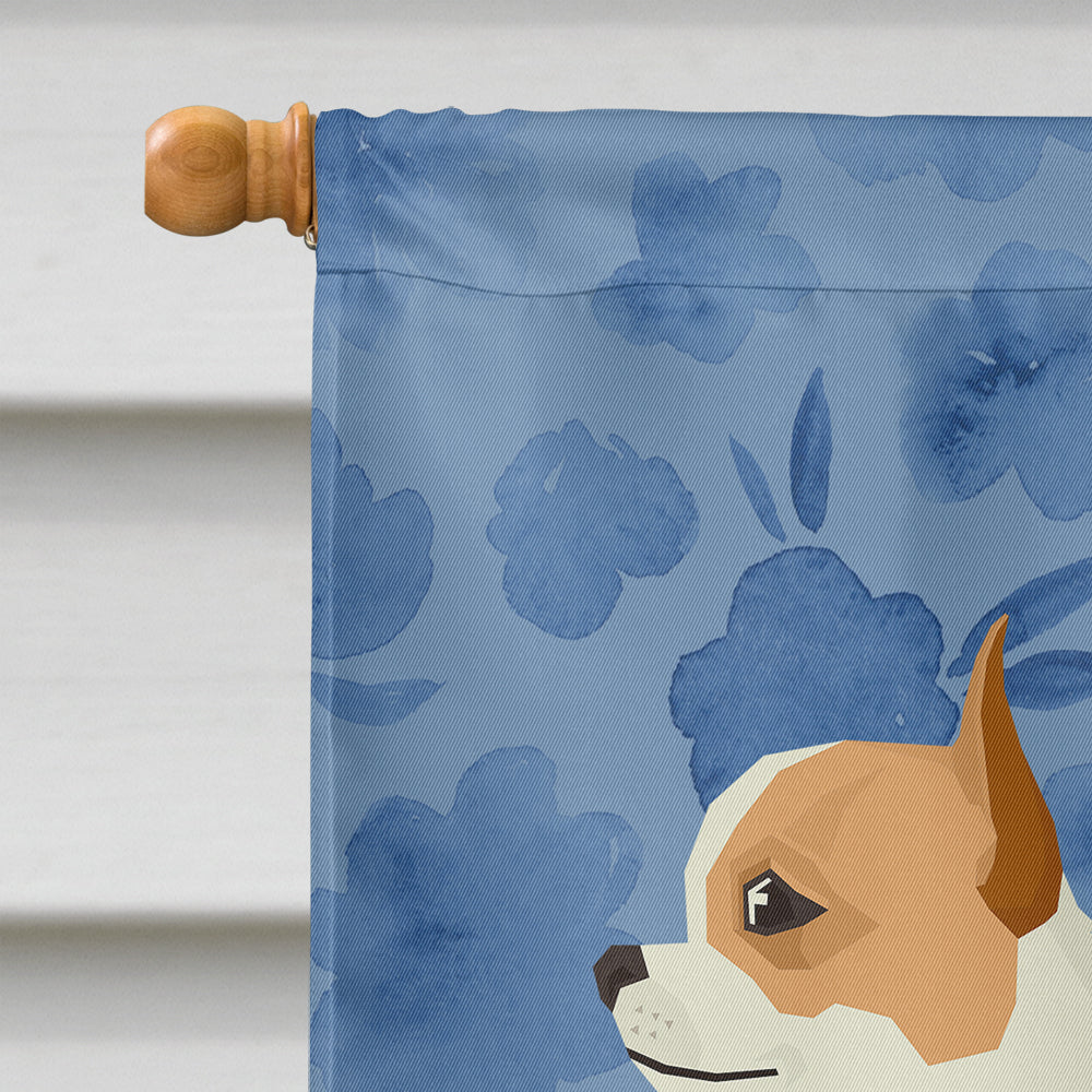 Chihuahua Welcome Flag Canvas House Size CK6234CHF