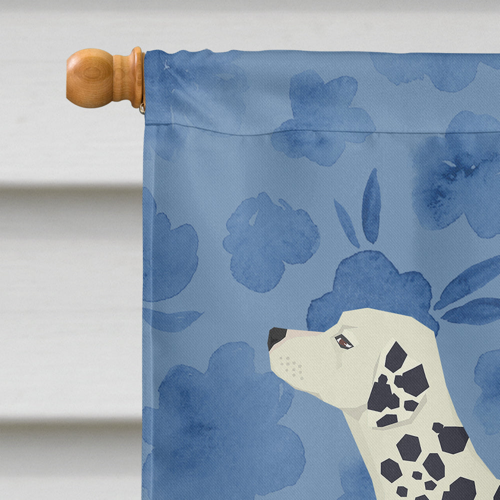 Dalmatian Welcome Flag Canvas House Size CK6238CHF