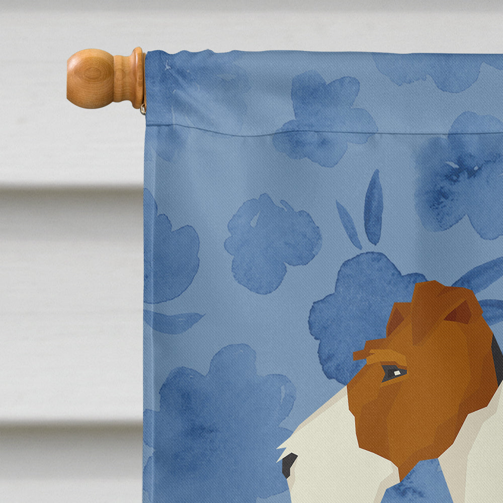 Fox Terrier Welcome Flag Canvas House Size CK6242CHF  the-store.com.