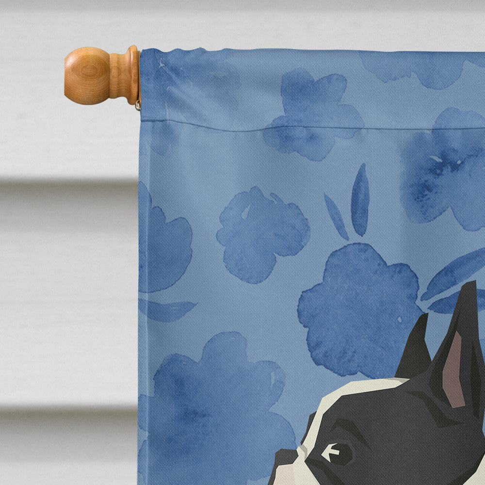 French Bulldog Welcome Flag Canvas House Size CK6243CHF