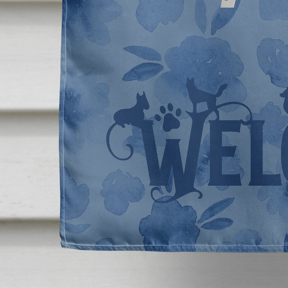 Greyhound Welcome Flag Canvas House Size CK6247CHF  the-store.com.