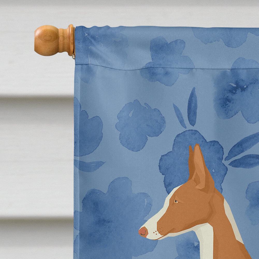 Ibizan Hound Welcome Flag Canvas House Size CK6249CHF  the-store.com.