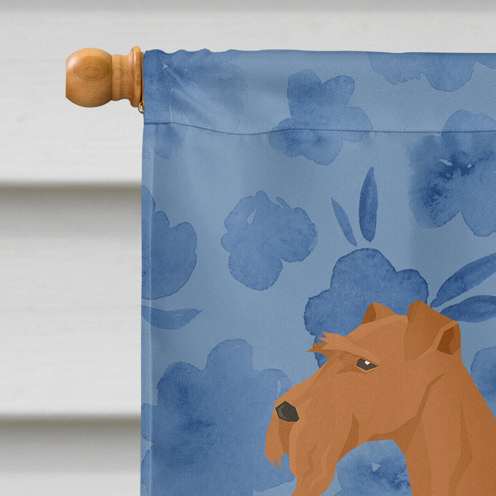 Irish Terrier Welcome Flag Canvas House Size CK6250CHF