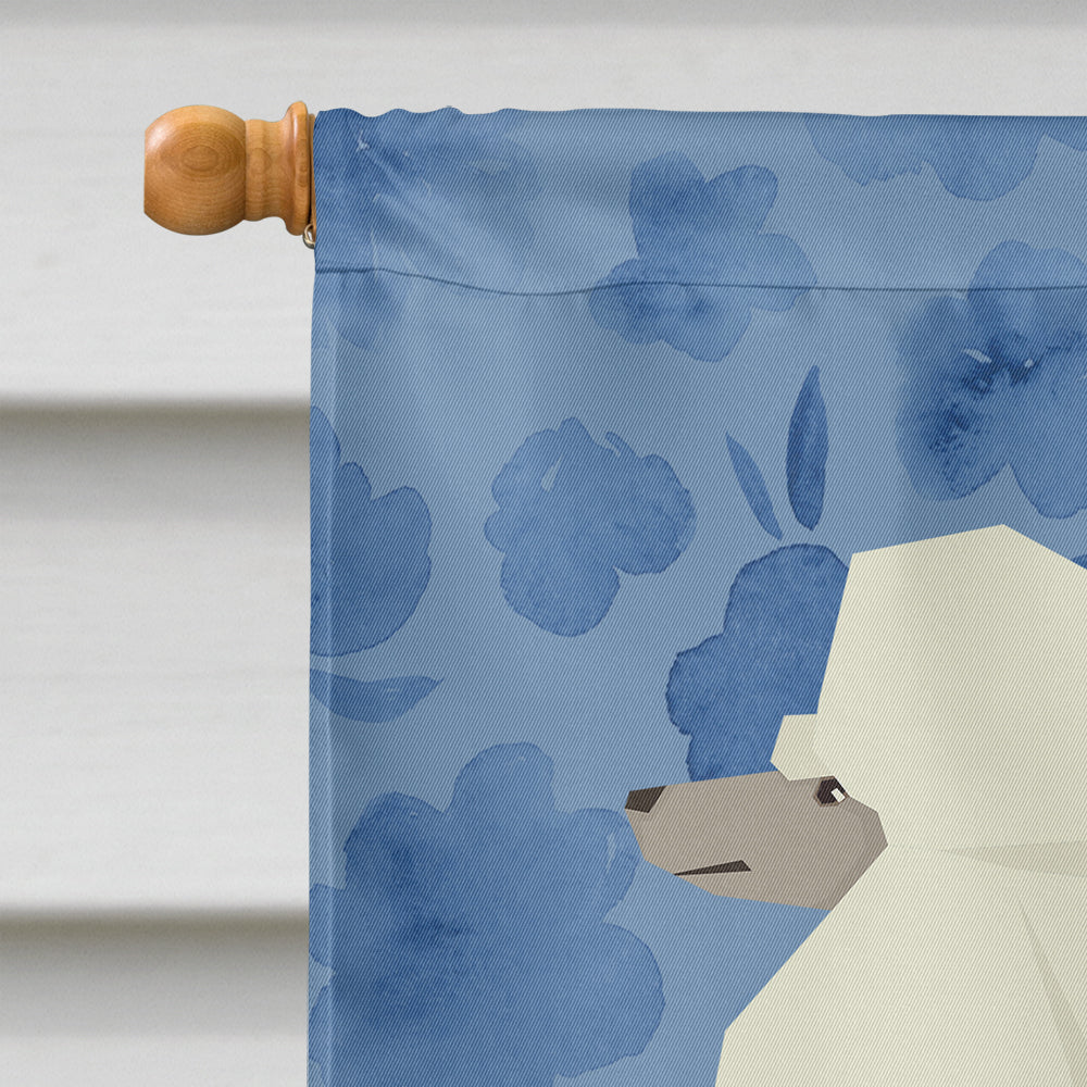 Poodle Welcome Flag Canvas House Size CK6260CHF