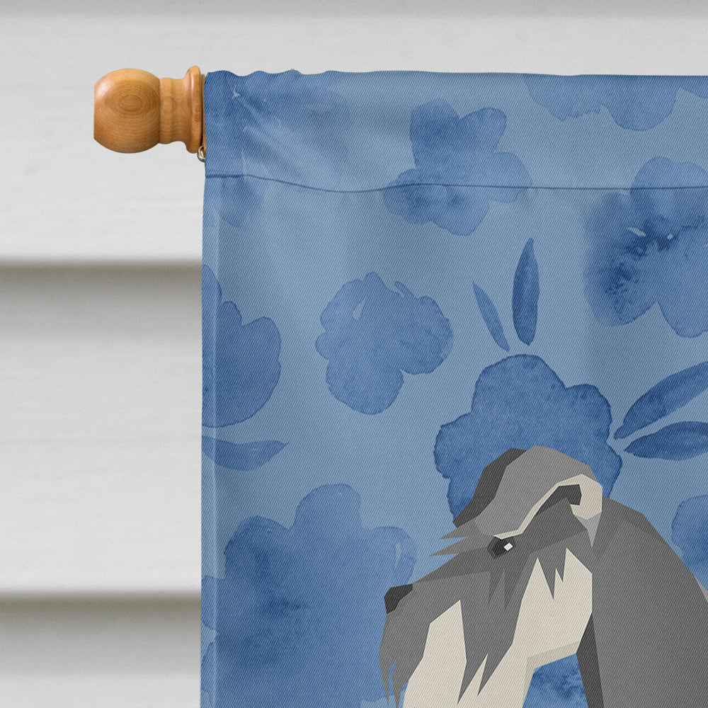 Schnauzer Welcome Flag Canvas House Size CK6263CHF  the-store.com.