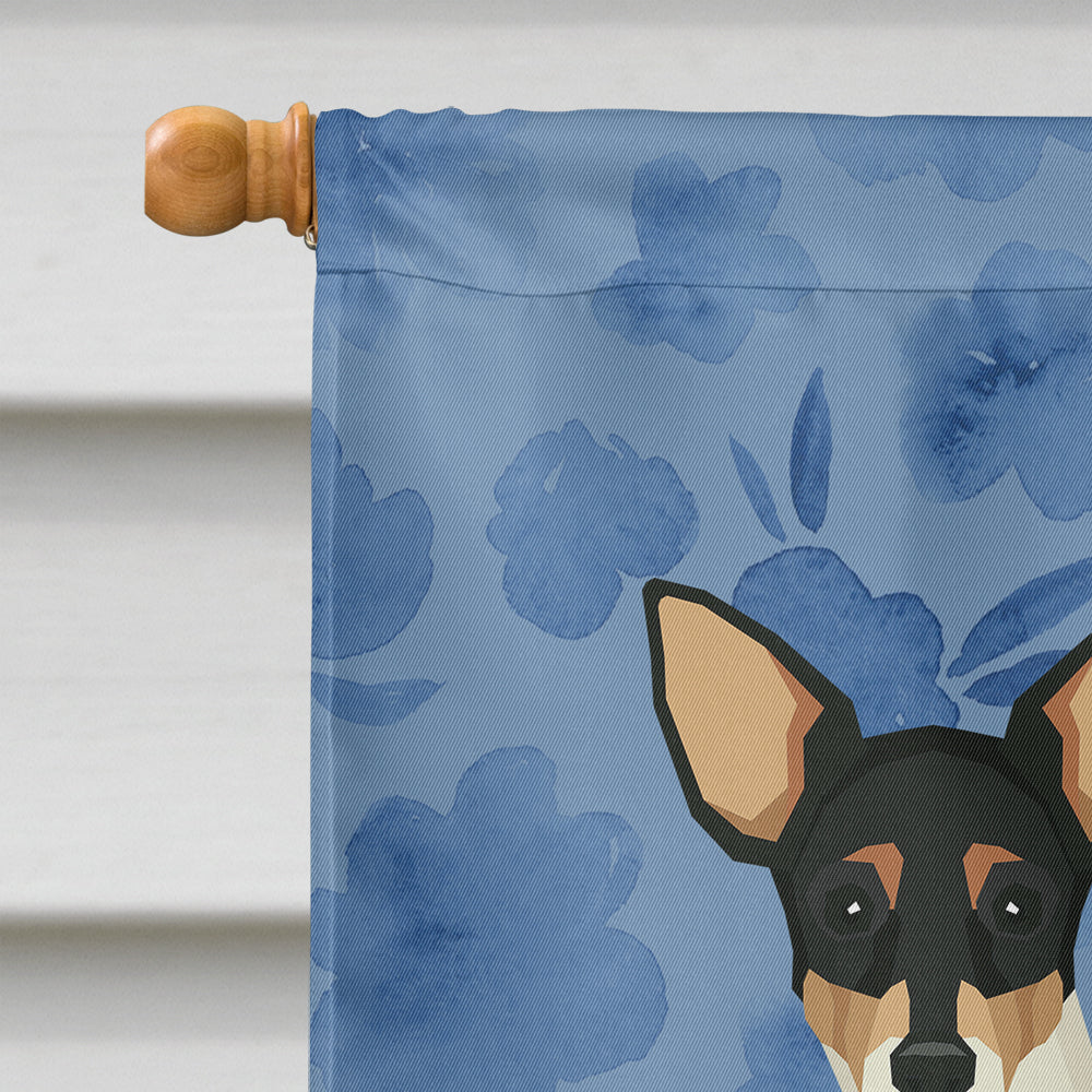 Toy Fox Terrier Welcome Flag Canvas House Size CK6271CHF  the-store.com.