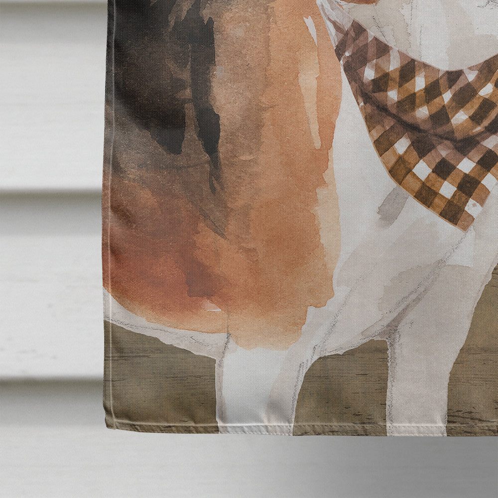 Beagle Country Dog Flag Canvas House Size CK6282CHF  the-store.com.