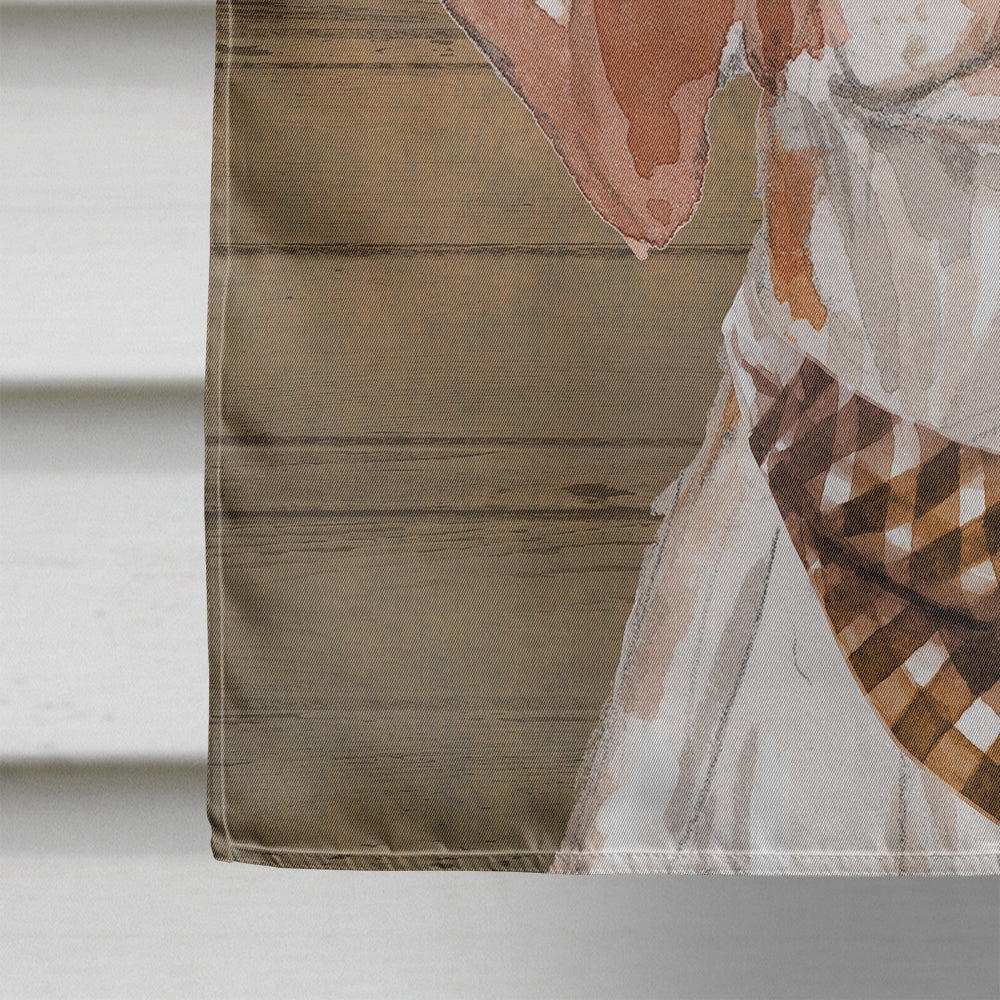 Brittany Country Dog Flag Canvas House Size CK6294CHF  the-store.com.