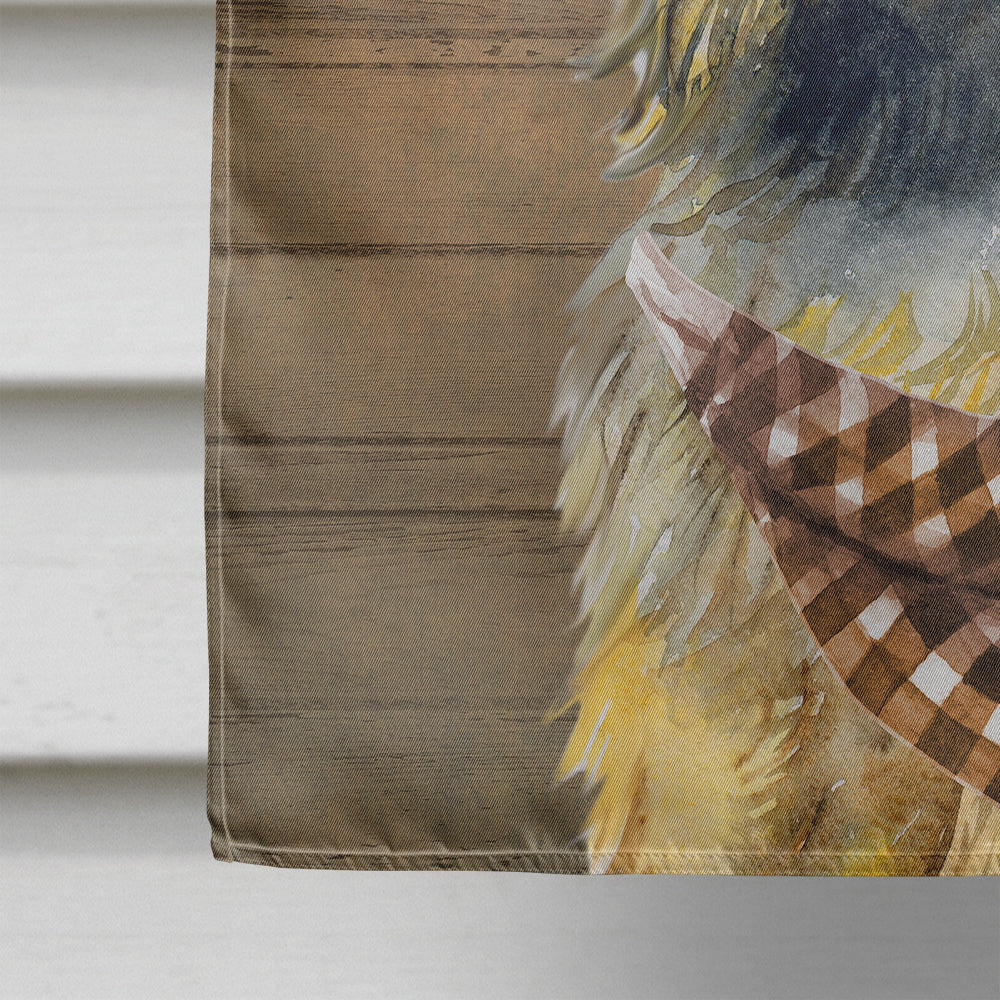 Brussels Griffon Country Dog Flag Canvas House Size CK6298CHF