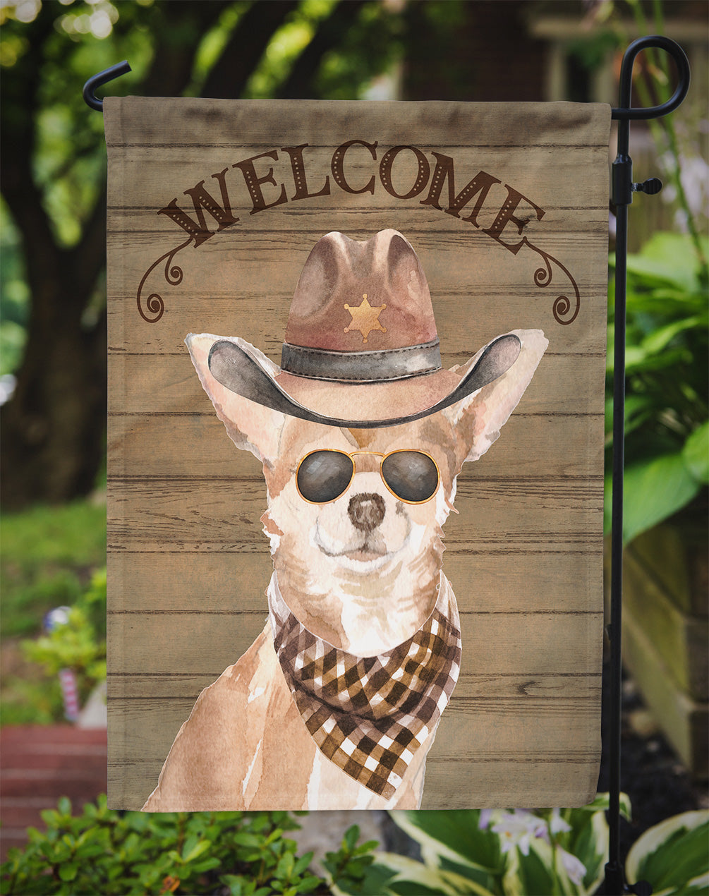 Chihuahua Country Dog Flag Garden Size CK6305GF