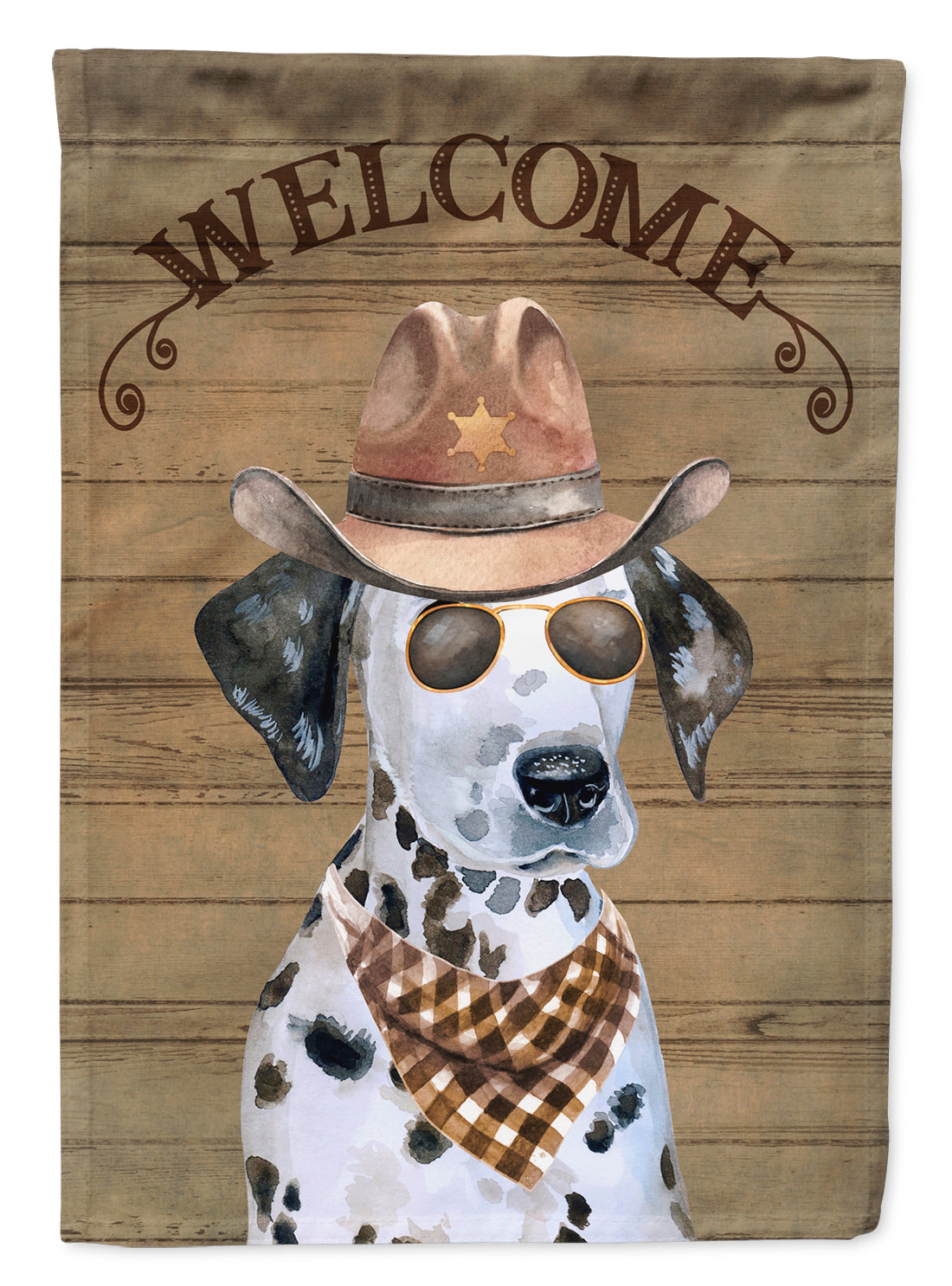 Dalmatian Puppy Country Dog Flag Canvas House Size CK6312CHF  the-store.com.