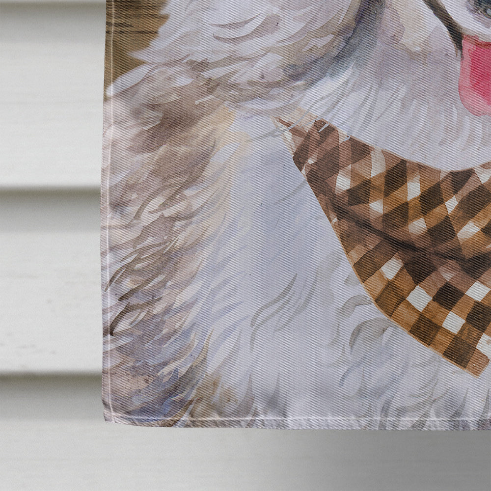 Medium Poodle Country Dog Flag Canvas House Size CK6350CHF