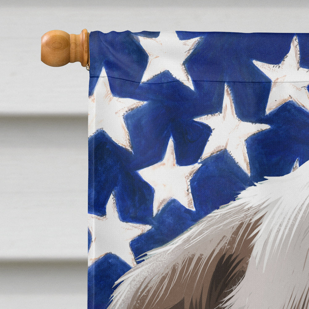 Akbash American Flag Flag Canvas House Size CK6386CHF  the-store.com.