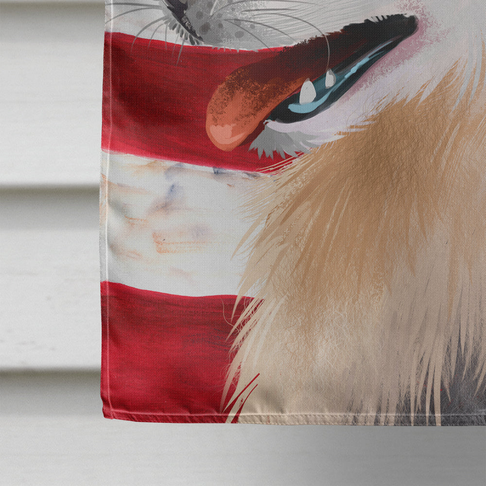 Alaskan Klee Kai American Flag Flag Canvas House Size CK6390CHF