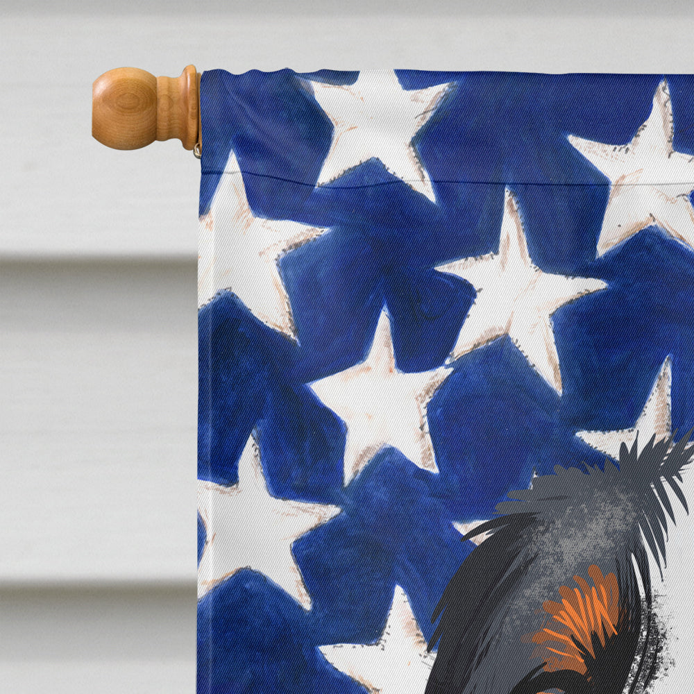 Appenzeller Sennenhund American Flag Flag Canvas House Size CK6405CHF