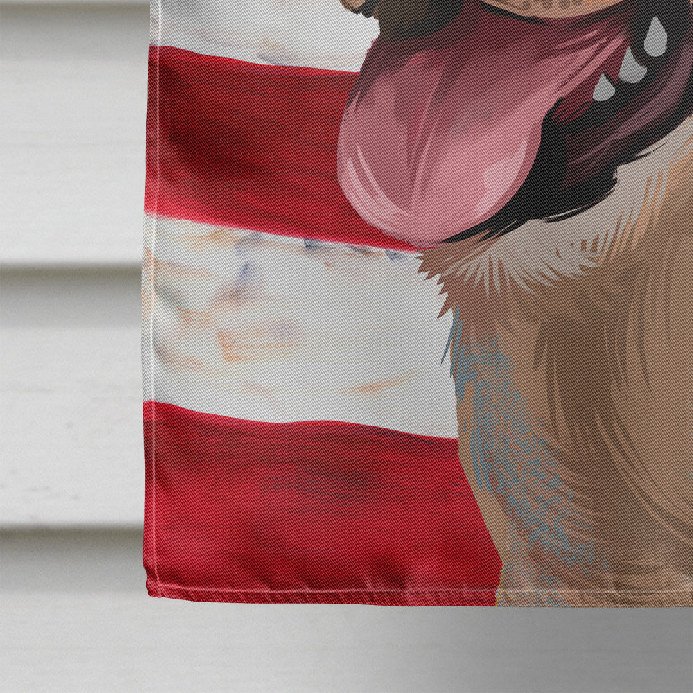 Billy Dog American Flag Flag Canvas House Size CK6435CHF  the-store.com.