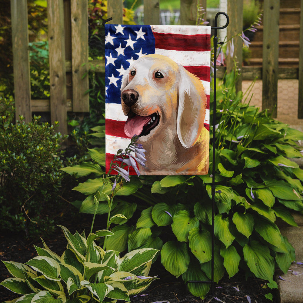 Billy Dog American Flag Flag Garden Size CK6435GF