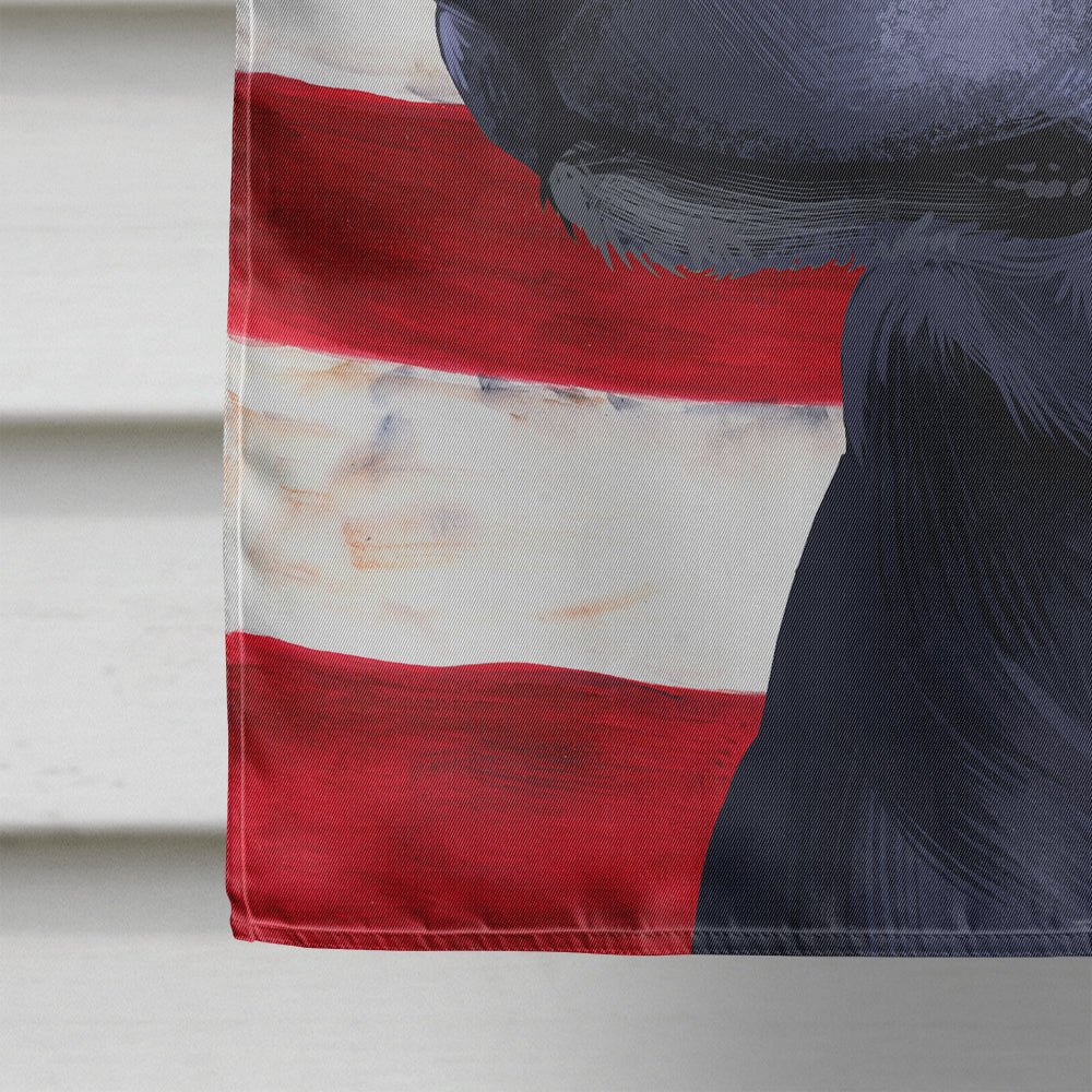 Blue Lacy Dog American Flag Flag Canvas House Size CK6442CHF  the-store.com.