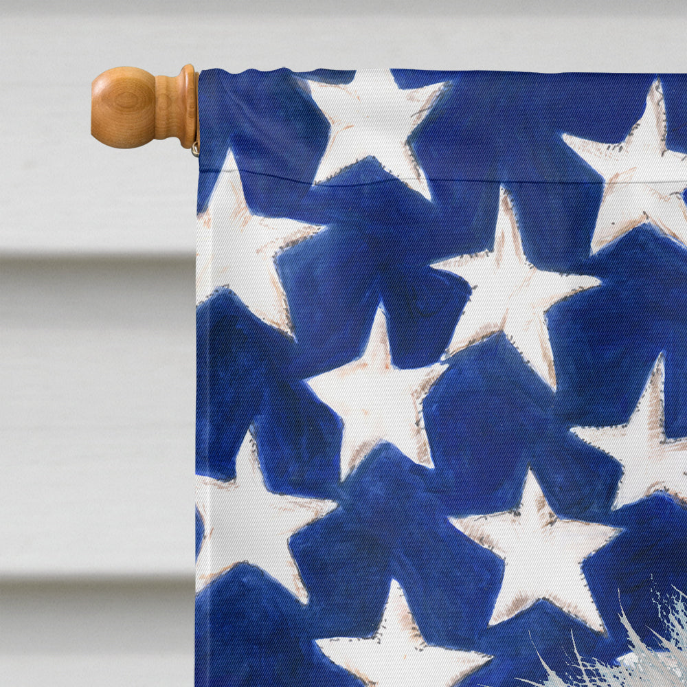 Bolognese Dog American Flag Flag Canvas House Size CK6446CHF  the-store.com.