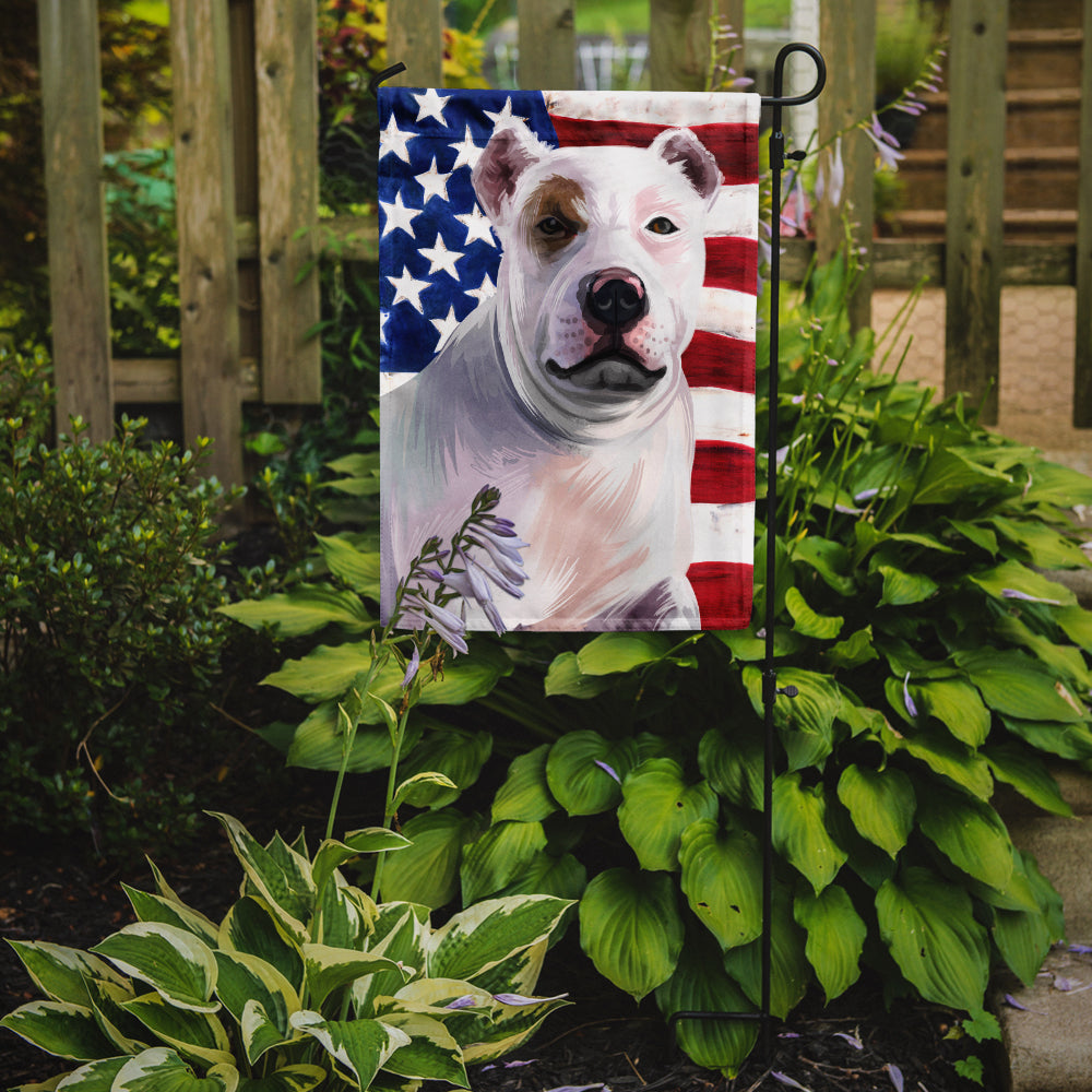 Bully Kutta Dog American Flag Flag Garden Size CK6470GF