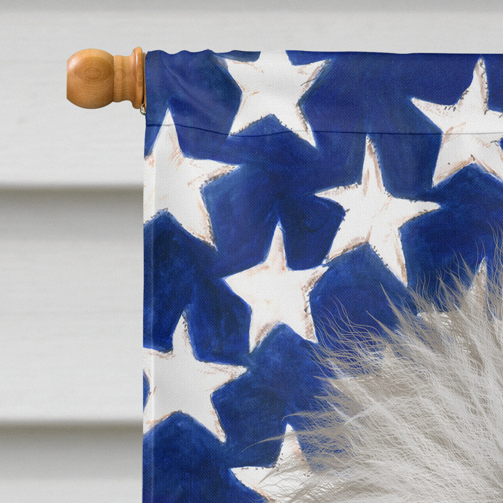 Coton de Tulear Dog American Flag Flag Canvas House Size CK6495CHF