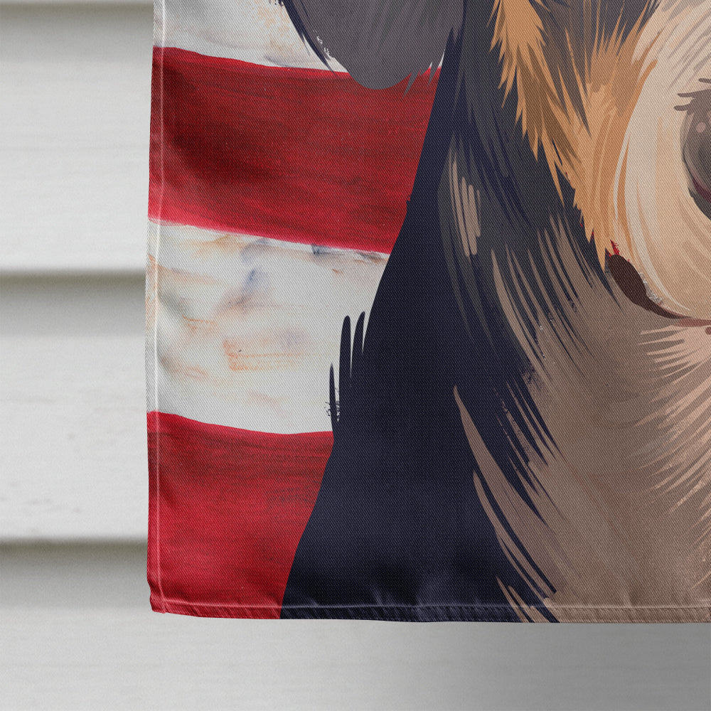 Eurohound Dog American Flag Flag Canvas House Size CK6520CHF