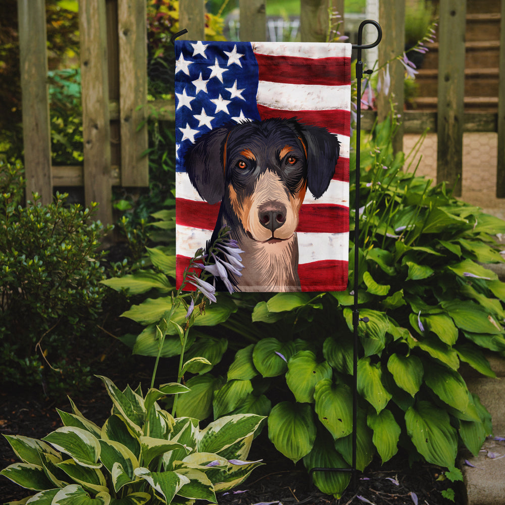 Eurohound Dog American Flag Flag Garden Size CK6520GF  the-store.com.