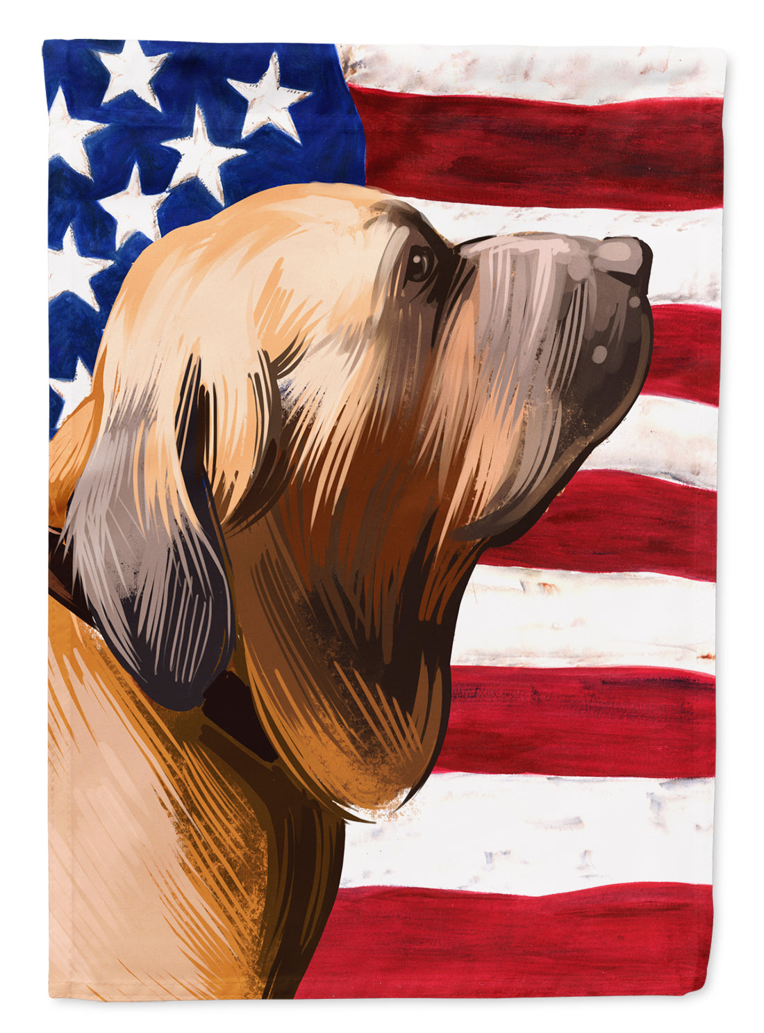Fila Brasileiro Dog American Flag Flag Canvas House Size CK6522CHF