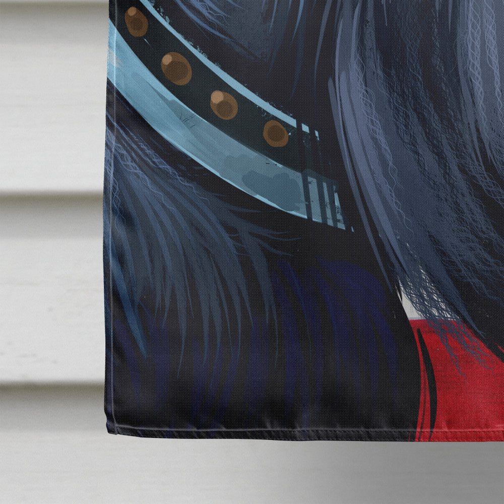 Giant Schnauzer Dog American Flag Flag Canvas House Size CK6540CHF  the-store.com.