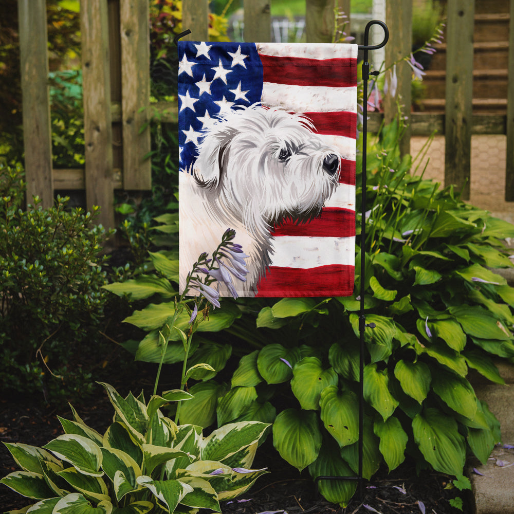 Glen of Imaal Terrier American Flag Flag Garden Size CK6541GF  the-store.com.