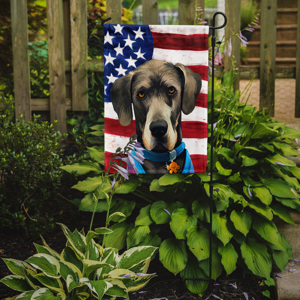 Great Dane Dog American Flag Flag Garden Size CK6546GF