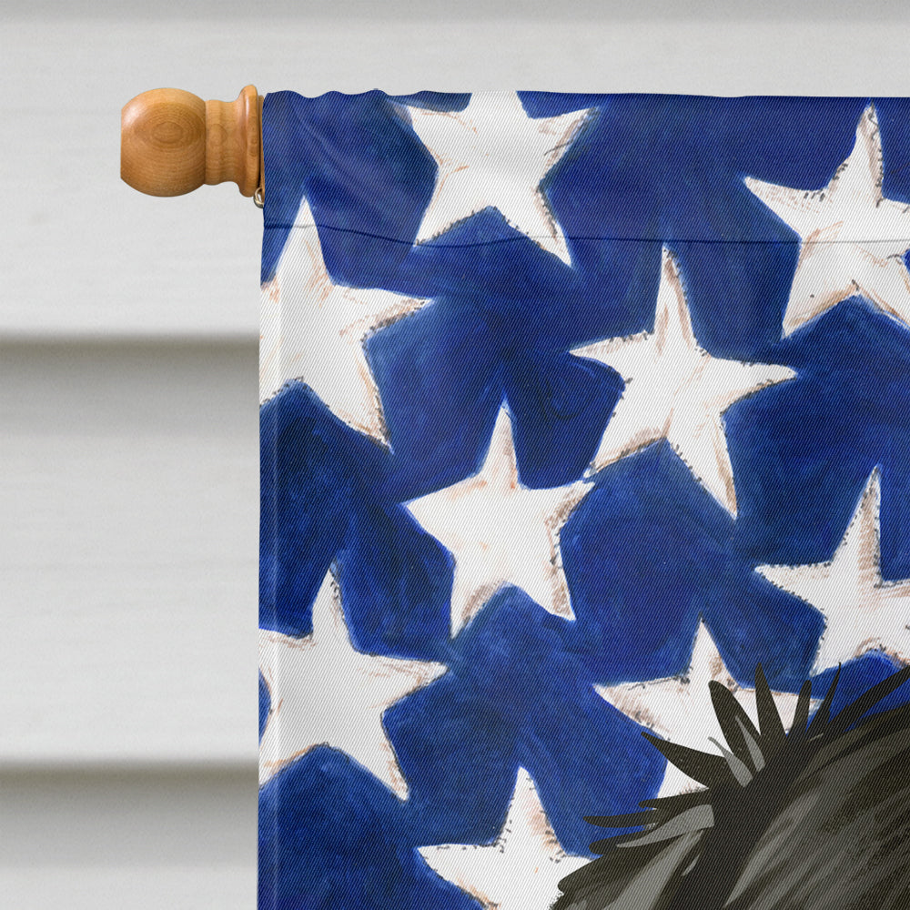 Greater Swiss Mountain Dog American Flag Flag Canvas House Size CK6548CHF  the-store.com.