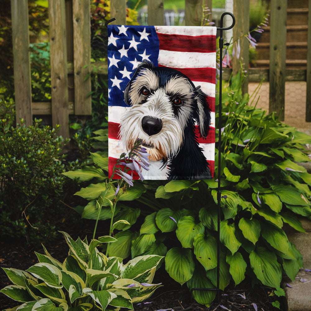 Griffon Nivernais Dog American Flag Flag Garden Size CK6554GF  the-store.com.