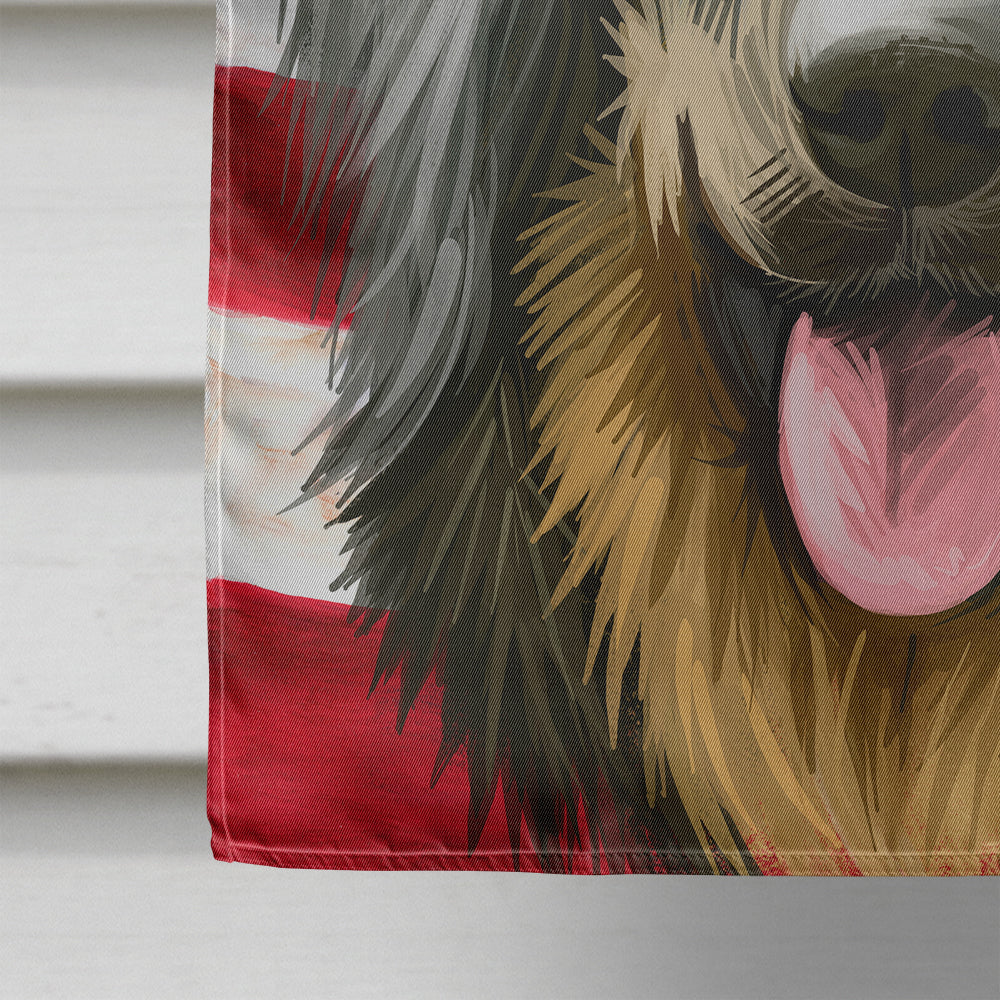 Hovawart Dog American Flag Flag Canvas House Size CK6561CHF  the-store.com.