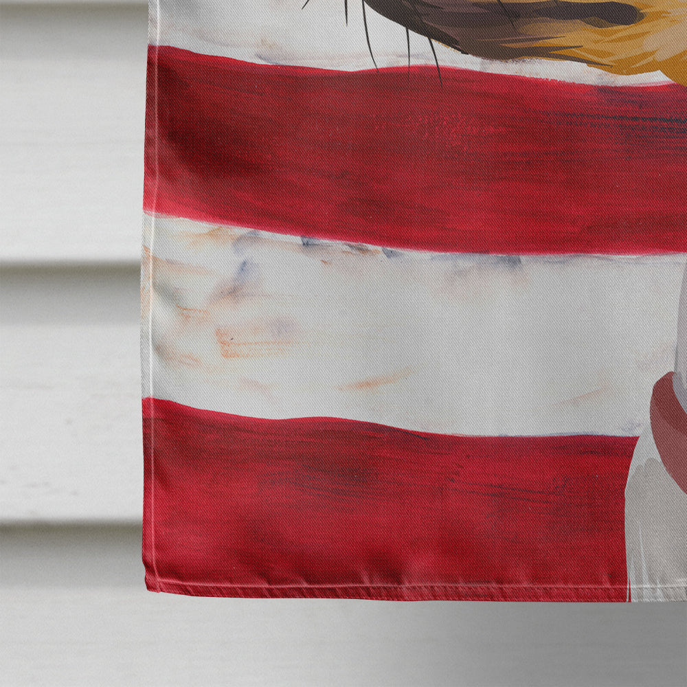 Japanese Terrier American Flag Flag Canvas House Size CK6582CHF  the-store.com.