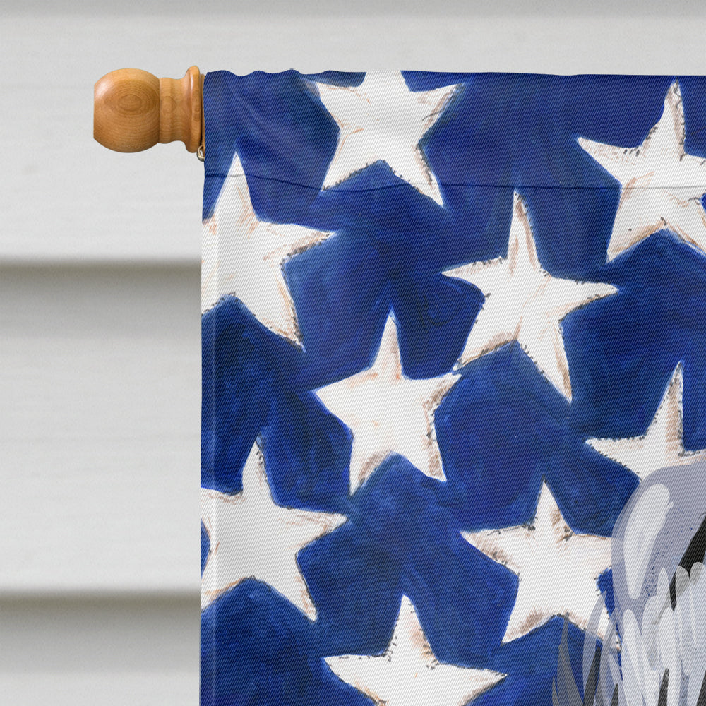 Kerry Blue Terrier American Flag Flag Canvas House Size CK6590CHF  the-store.com.