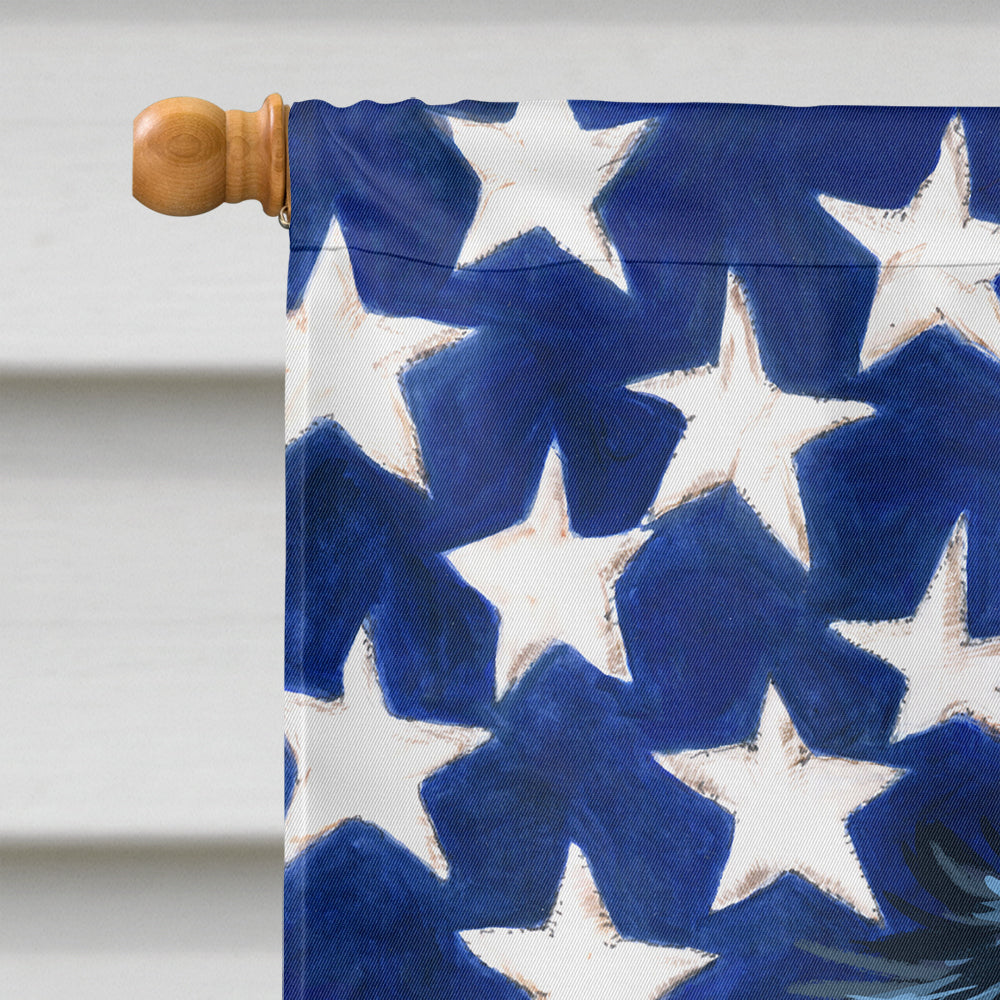 King Charles Spaniel American Flag Flag Canvas House Size CK6591CHF  the-store.com.