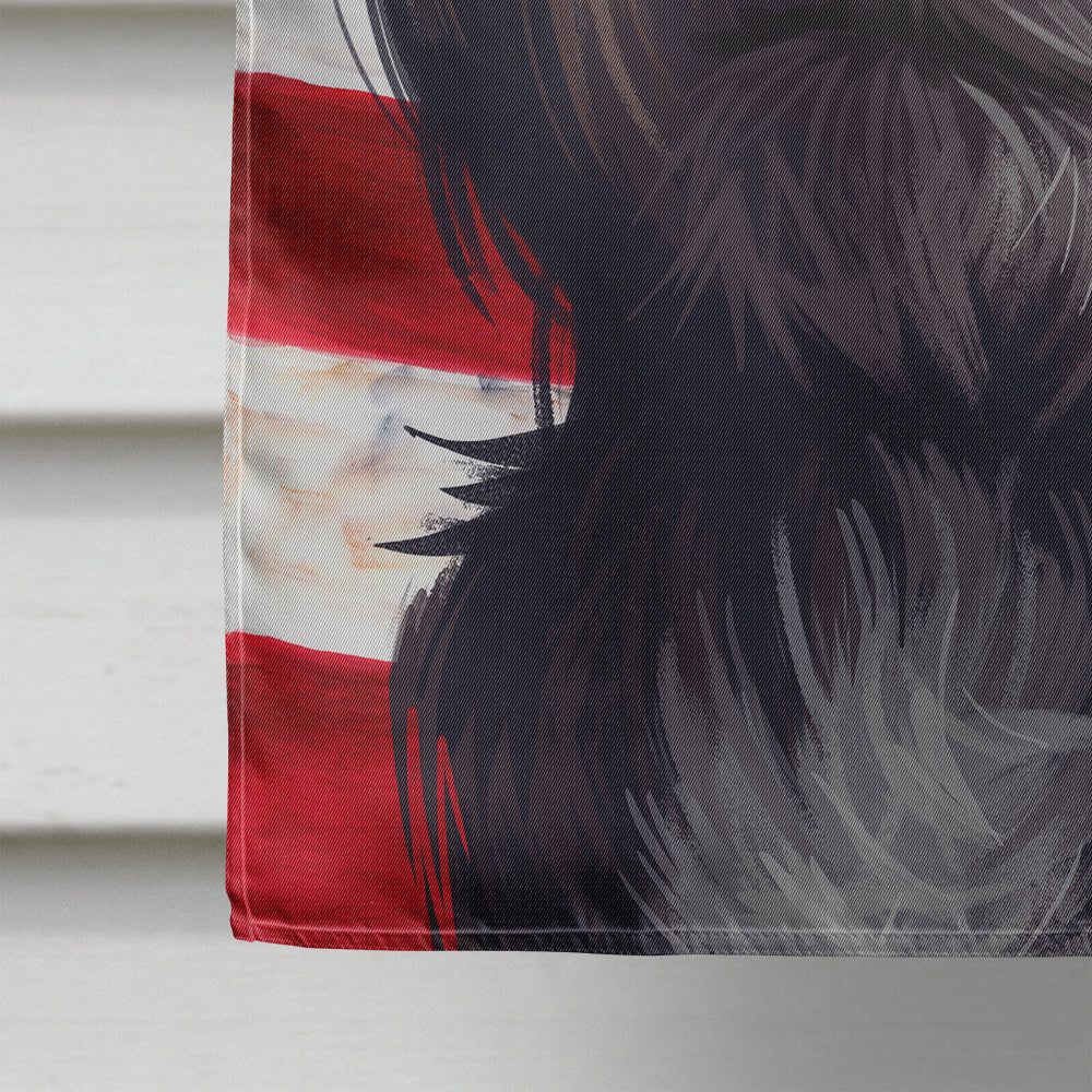 Lagotto Romagnolo American Flag Flag Canvas House Size CK6601CHF  the-store.com.