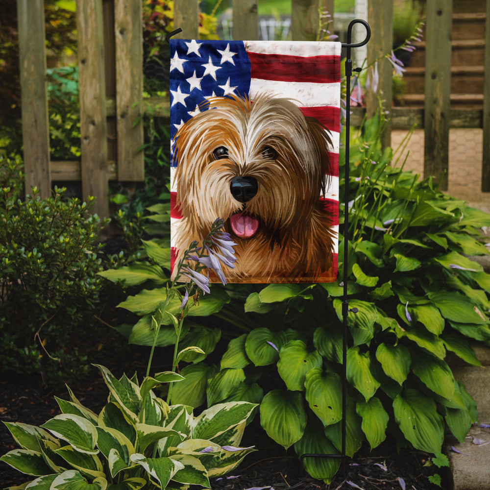 Norfolk Terrier Dog American Flag Flag Garden Size CK6627GF  the-store.com.